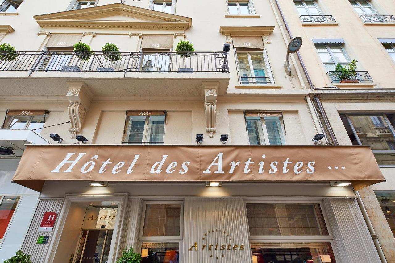 Hôtel Des Artistes Lyon Exterior foto